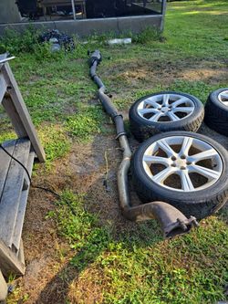 Subaru wrx sti catless doenpipe and hks catback
