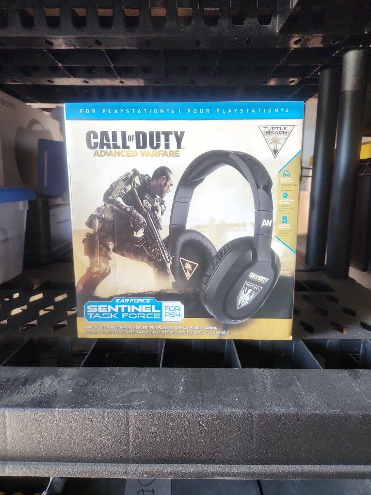 Turtle Beach Gaming Headset For PS4 - Call of Duty: Advanced Warfare Ear Force Sentinel Task Force