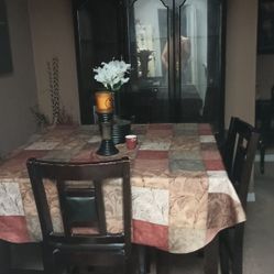 Dining Table With China Cabinet 
