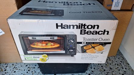 Hamilton Beach 4-Slice Toaster Oven - New
