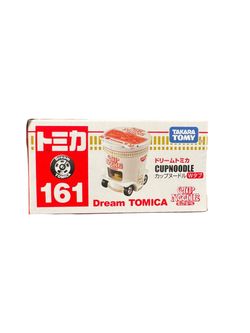 Takara Dream Tomica 161 Cup Noodle Toy Car - White NEW in box