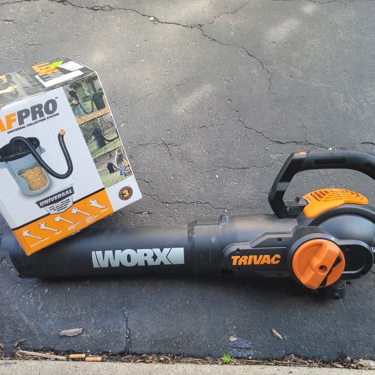 Leaf Blower/Vac With Leaf Pro