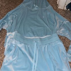 satin Victoria secret set