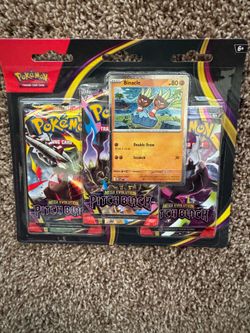Pokemon Pitch black 3-pack blister