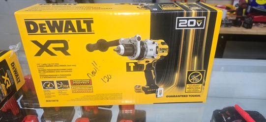 NEW NEVER OPENED DEWALT 20V HAMMER DRILL 120$ TOOL ONLY PRICE FIRM I WONT TAKE 100$ SO DONT EVEN ASK I WONT ANSWER BACK ITS TOOL ONLY!