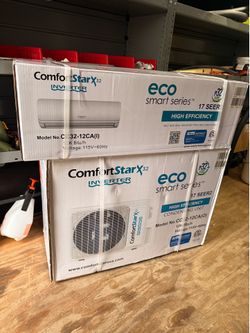 12,000btu comfort star mini split 115v