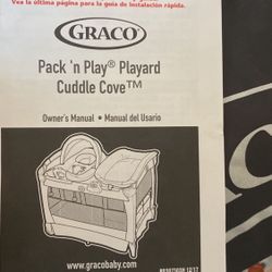 GRACO PACK PLAY CUDDLE COVE/ 