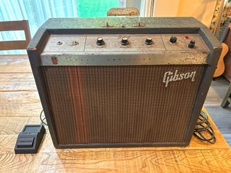1964 Gibson Scout GA17RVT Amplifier