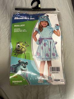 Monsters Inc. Sulley Toddler Costume Size 3T-4T