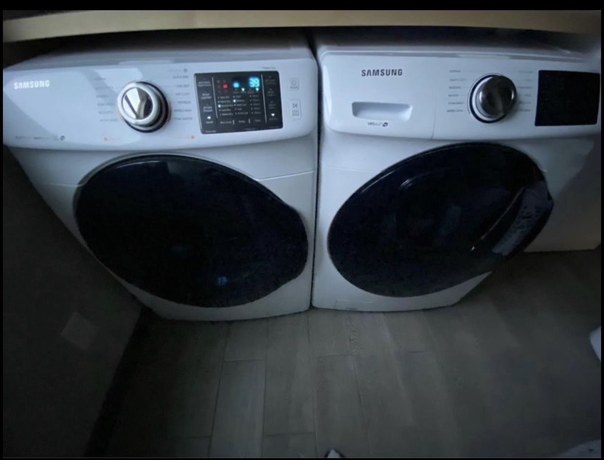 Front load washer and dryer