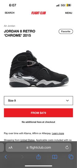 Jordan 8s