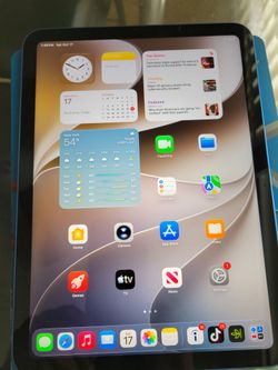 Apple - 11-inch iPad A16 chip with Wi-Fi  - 128GB - blue, no icloud lock