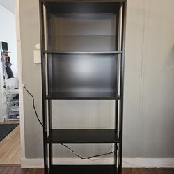 Book shelf black brown