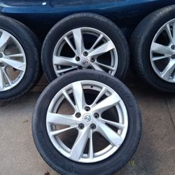 17" OEM 5x114.3 Wheels And Tires