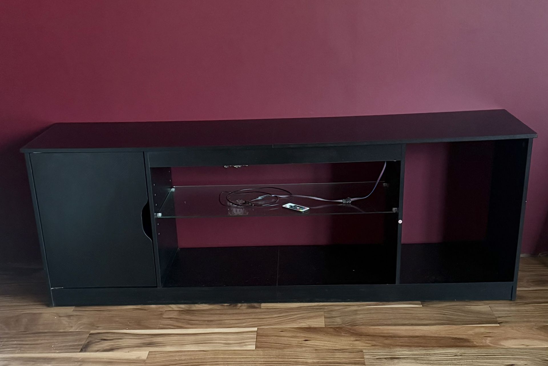 Tv Stand W/ LED Light Strip & Remote