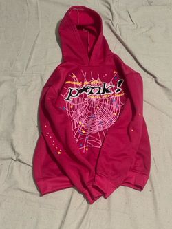 Pink Sp5der Hoodie Women’s