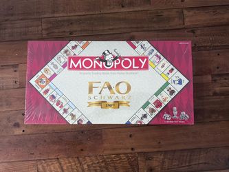 Never Opened Monopoly Game - FAO Schwarz 150th Anniversary Edition