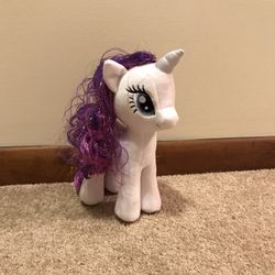 “ty” Sparkle Rarity The Beanie Buddies Collection Doll