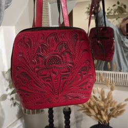 Mexican Leather backpack