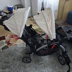 Kids Double Seats Stroller 