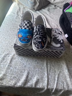Vans x kpop demon hunter derpy slip ons