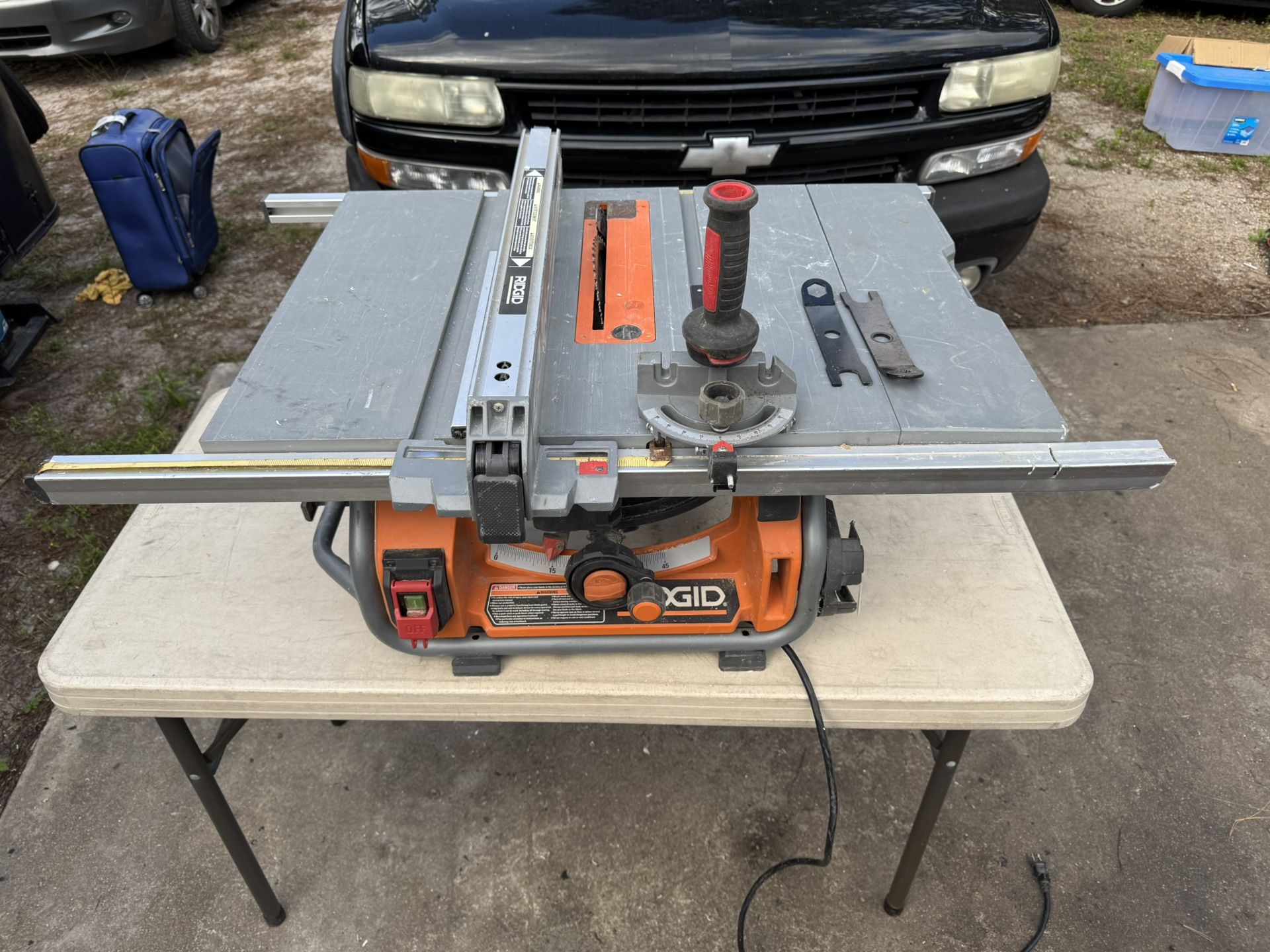 Ridgid 15 Amp Table Saw