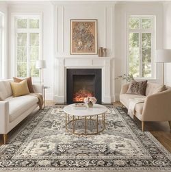 Large Persian-Style Area Rug