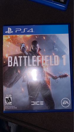 PS4 game battlefield 1