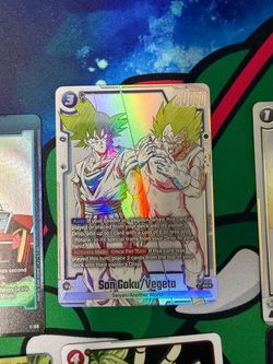 Dragon ball card game fusion world story booster 01