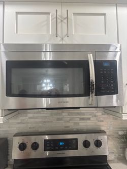 Samsung Over-the-Range Microwave Stainless Steel