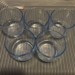 Drinking Glasses Set Of 5 All For $2 