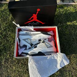 Jordan 4 White Cement 2025