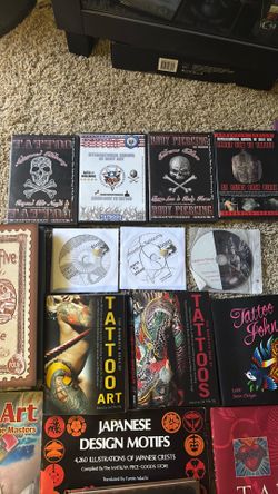 Tattoo video training and books