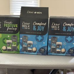 Dove Men’s Care Gift Boxes (5) Sold Together 