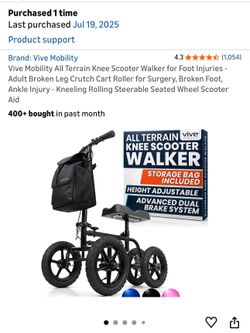 Knee scoter