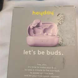 Heyday true wireless earbuds lavender