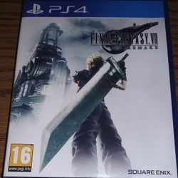 New PS4 Final Fantasy 7 Remake 