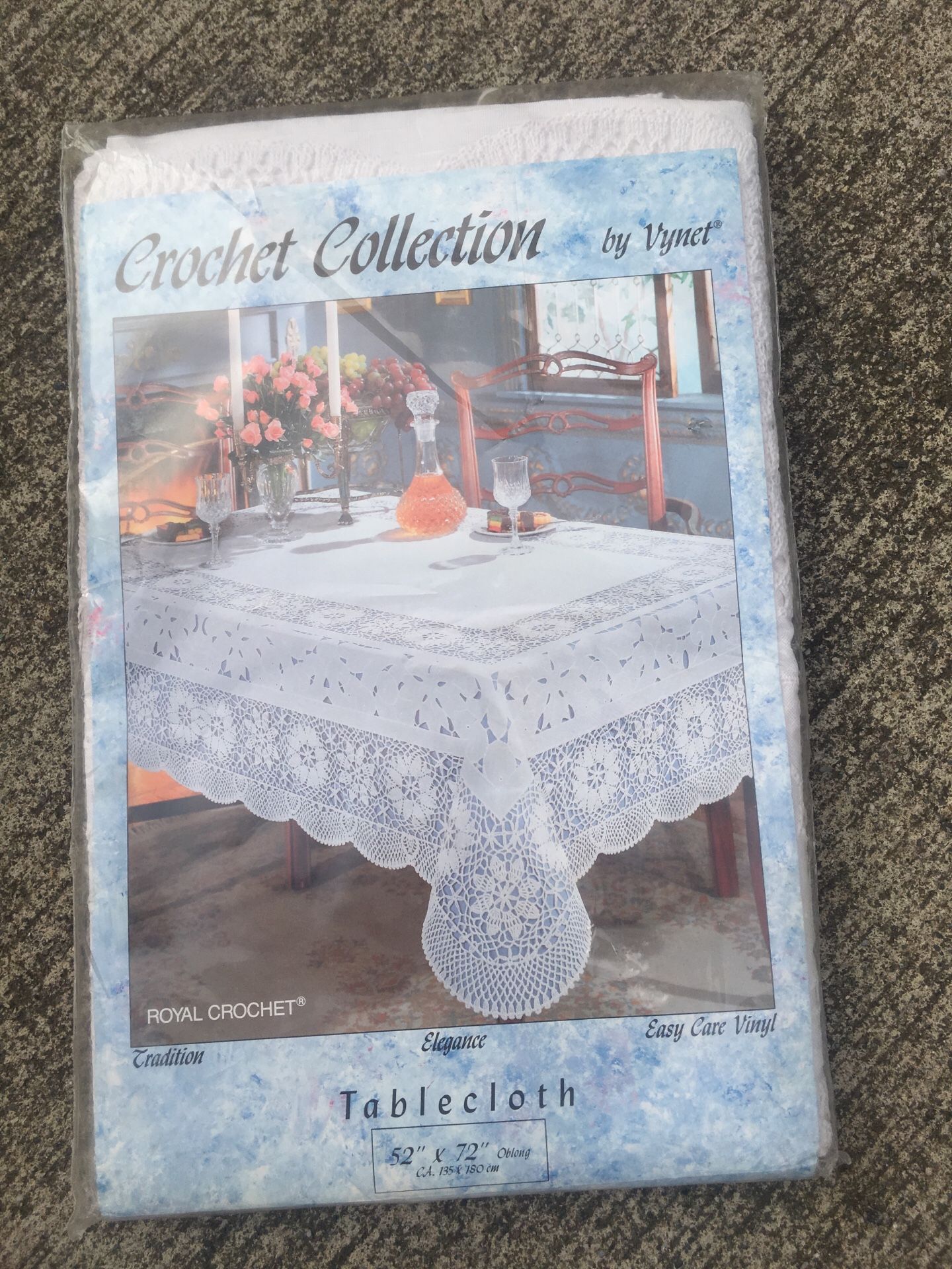Very cute brand new table cloth vinyl