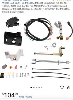 Golf cart conversion kit