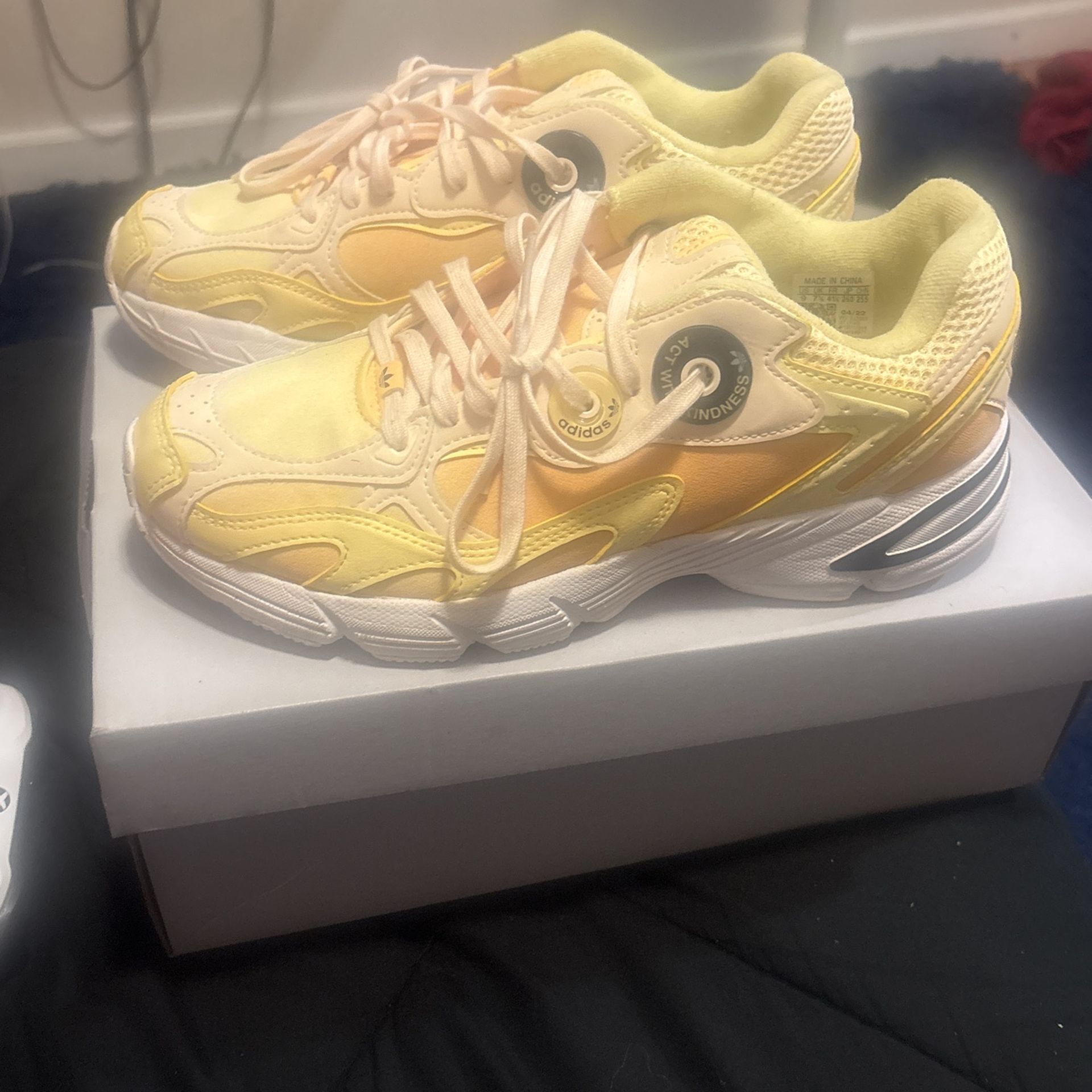 Yellow Adidas Shows