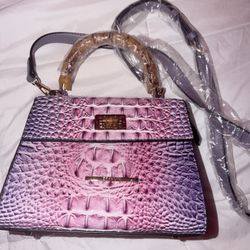 Stylish purple bag 