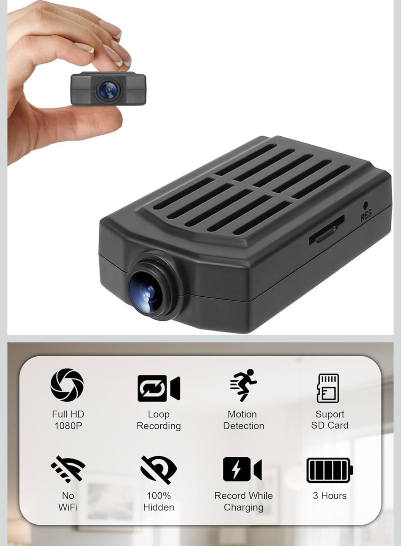 Brand new 64GB Video Camera 1080P Security Camera Motion Detection