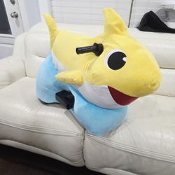 Baby Shark 6V Plush Ride-On