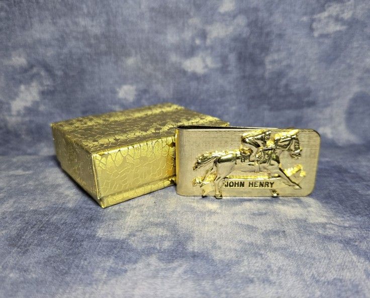 John Henry Santa Anita Race Track Money Clip