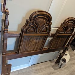Vintage Queen Size Headboard 