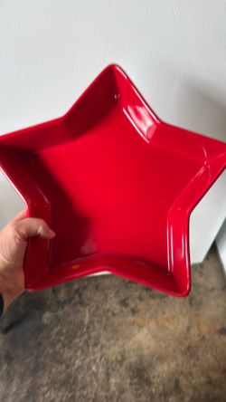 Star shape serving dish