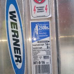 Werner 16ft Folding Ladder