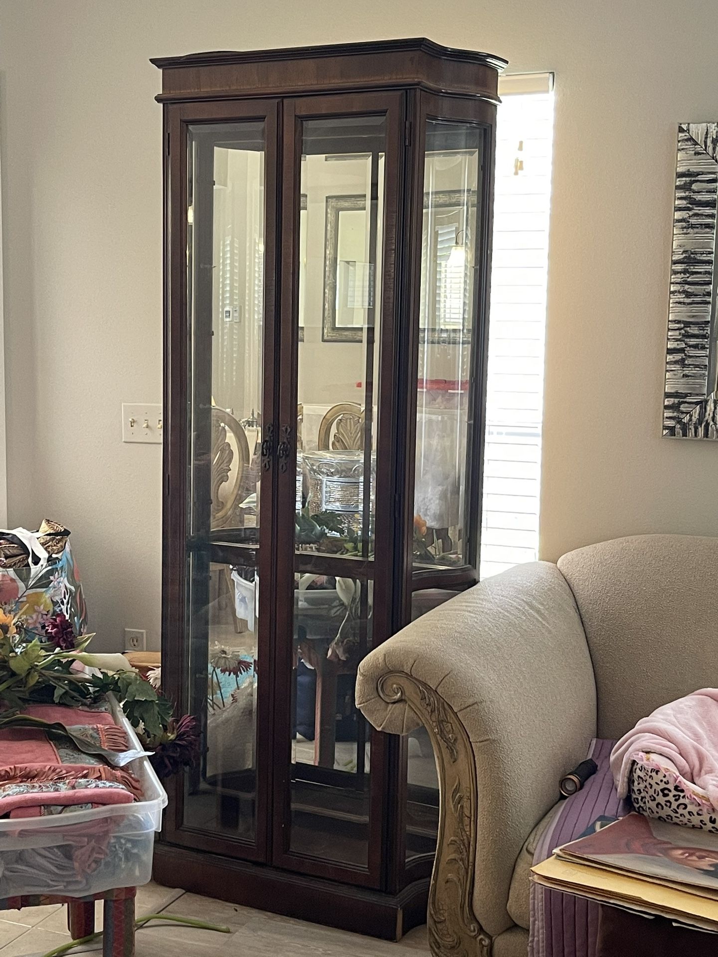 Curio Cabinet.