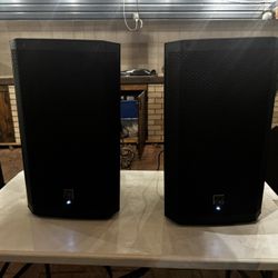 EV ZLX-12P Powered Speakers (PAIR) W/ Bags OBO