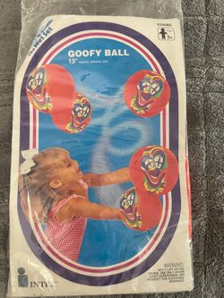 Vintage 1995 “Goofy Ball” Pool Toy – New in Package